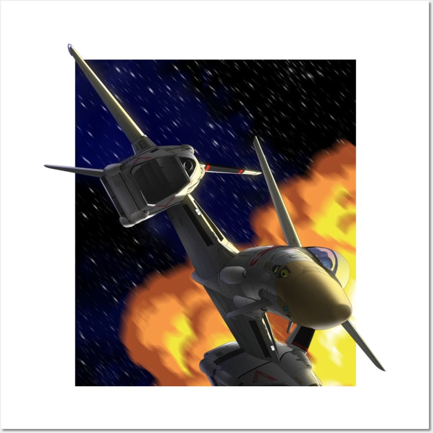 Asplenia Studios: VF-4 in action Wall Art by AspleniaStudios